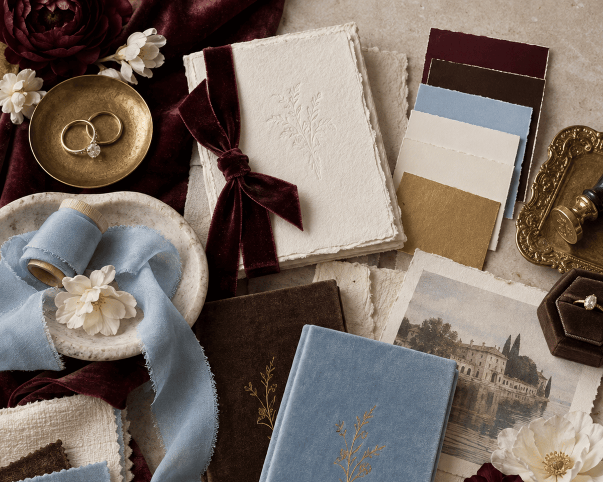 Wedding Color Trends 2027: Why Wine, Chocolate Brown, and Powder Blue Are Everywhere