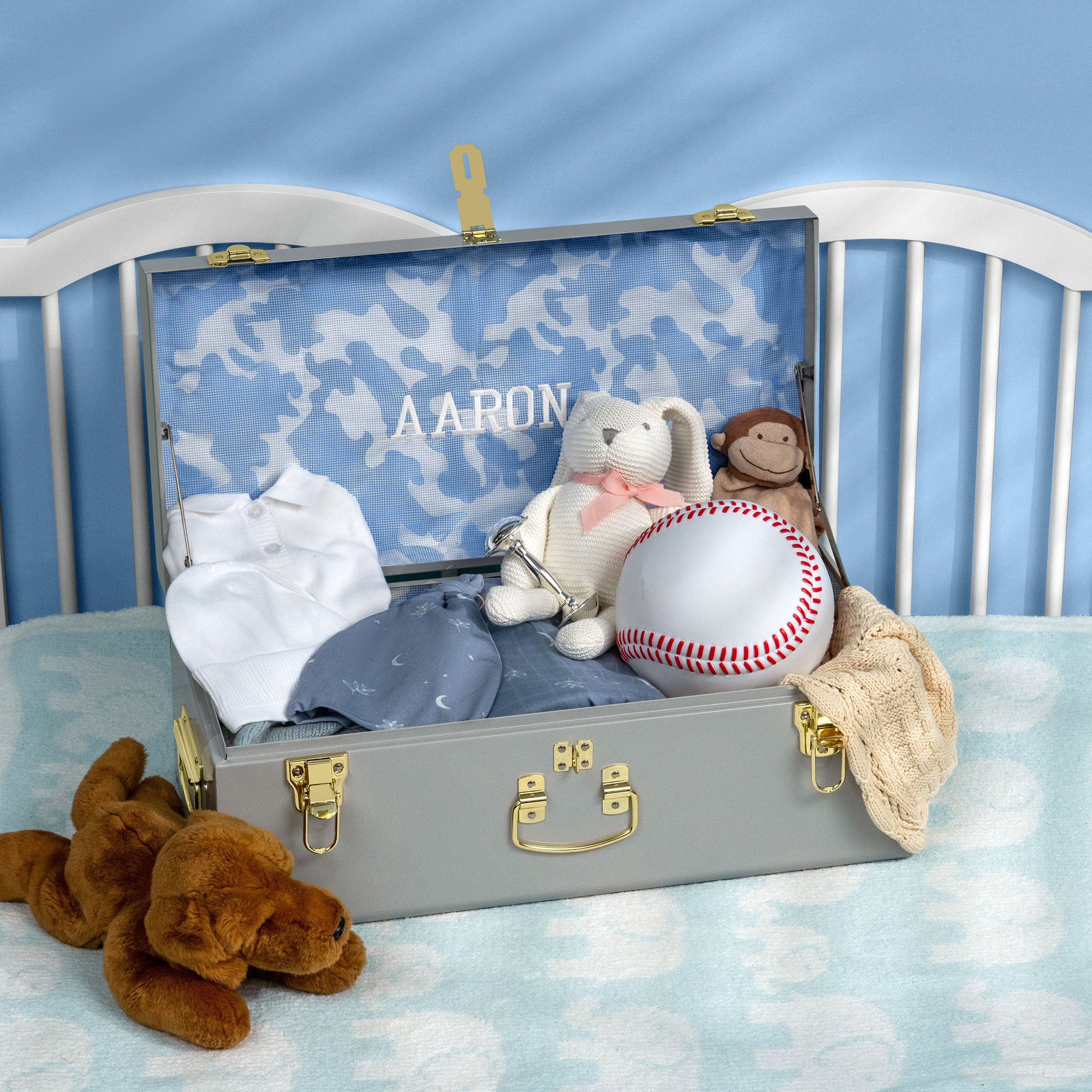 Teddy Bear Cute Baby Shower Gift Wrapping Ideas Newborn Baby Boy
